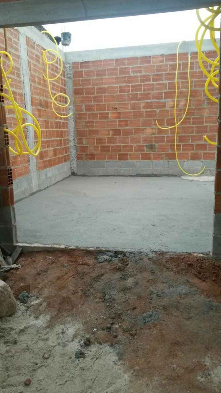 Fundação onde hoje é a sala