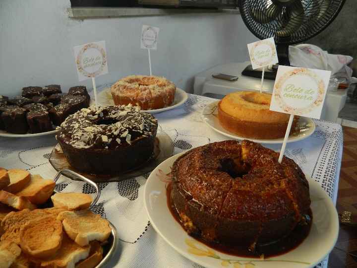 Focando nas plaquinhas para os lanches!