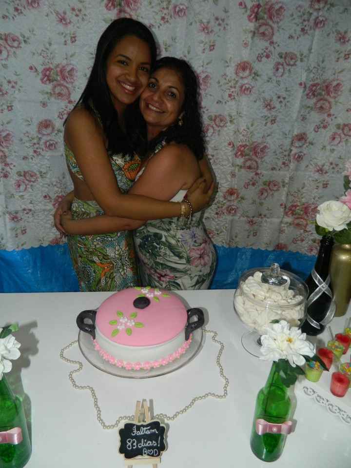 Minha momy que ajudou muitooo nos preparativos! 