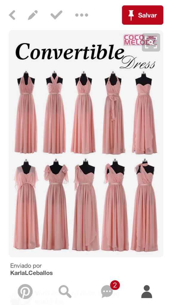 Dicas  como escolher os vestidos das madrinhas - 2