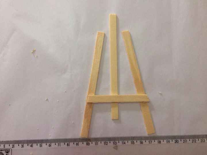 Depois de cortado é só colar