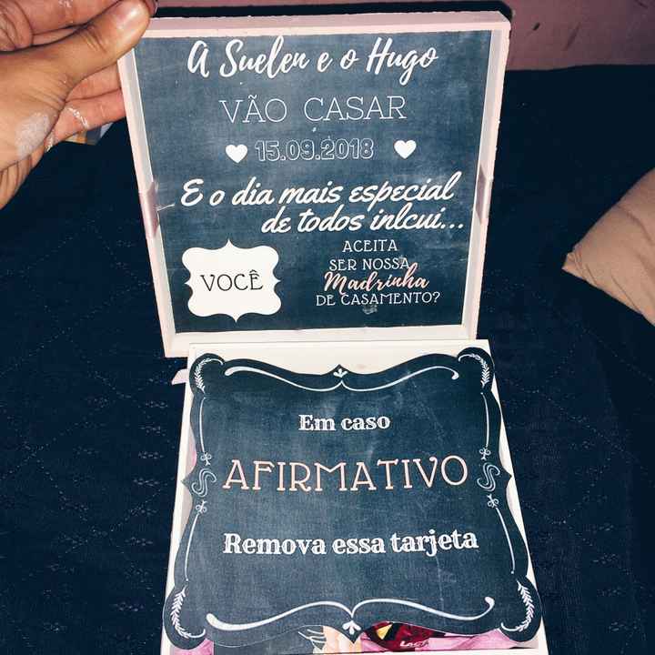  Inspiração caixinha para padrinhos - 2