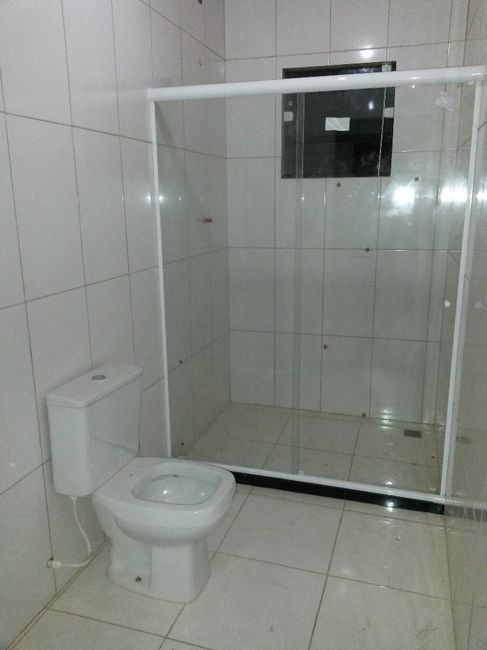 Banheiro de visitas. Falta dar uma cor nele Rs