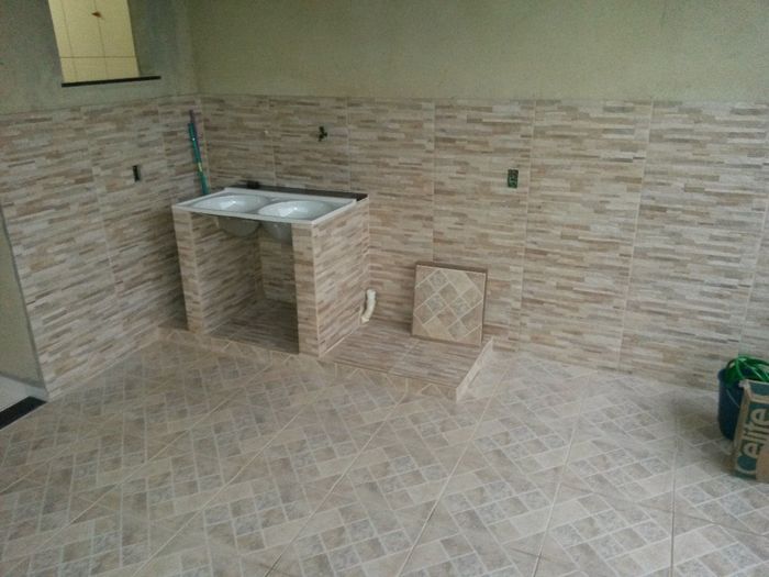 Área de serviço quase 100%