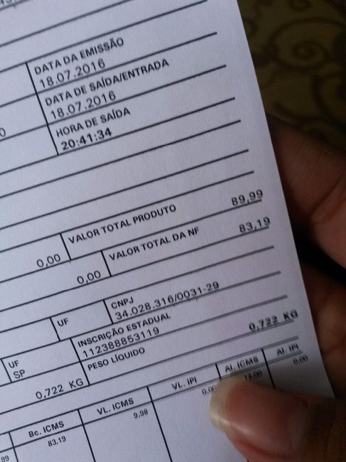 Essa lindeza toda pela bagatela de R$83,19