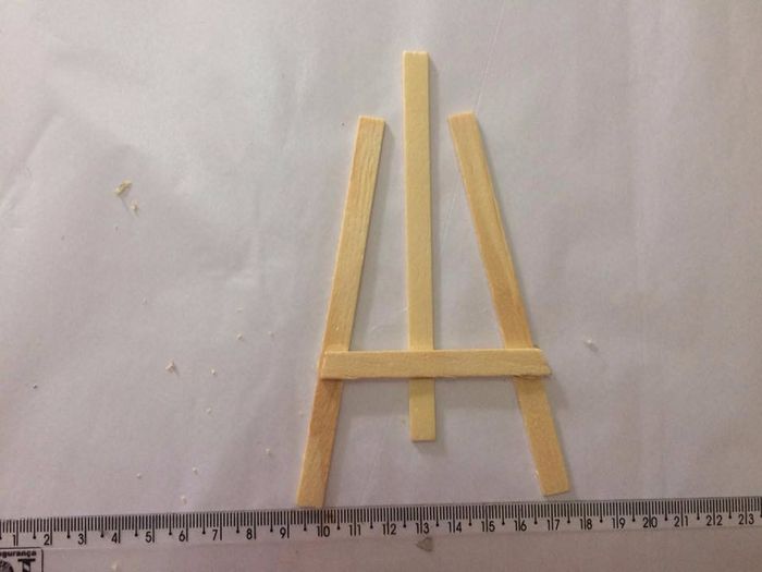 Depois de cortado é só colar