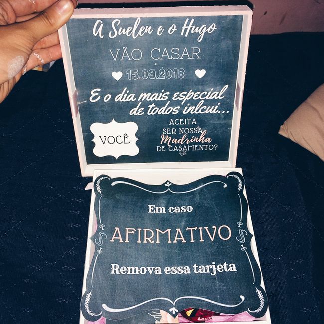  Inspiração caixinha para padrinhos - 2