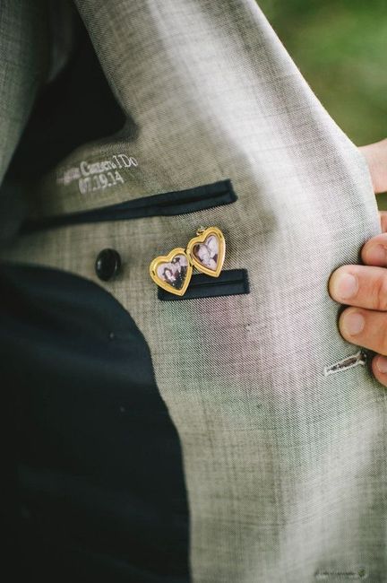 Homenagem a alguém que não está mais entre nós no casamento. - 1
