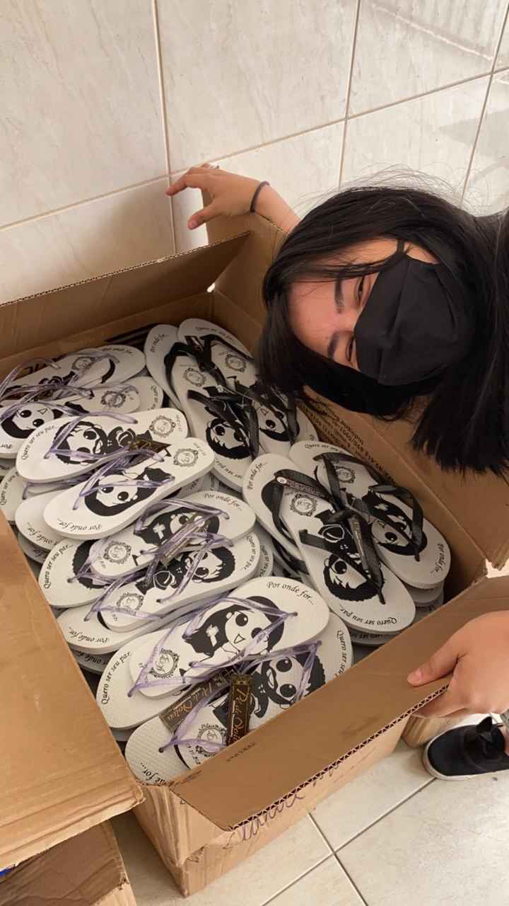 Chinelos prontos 🥰 - 1