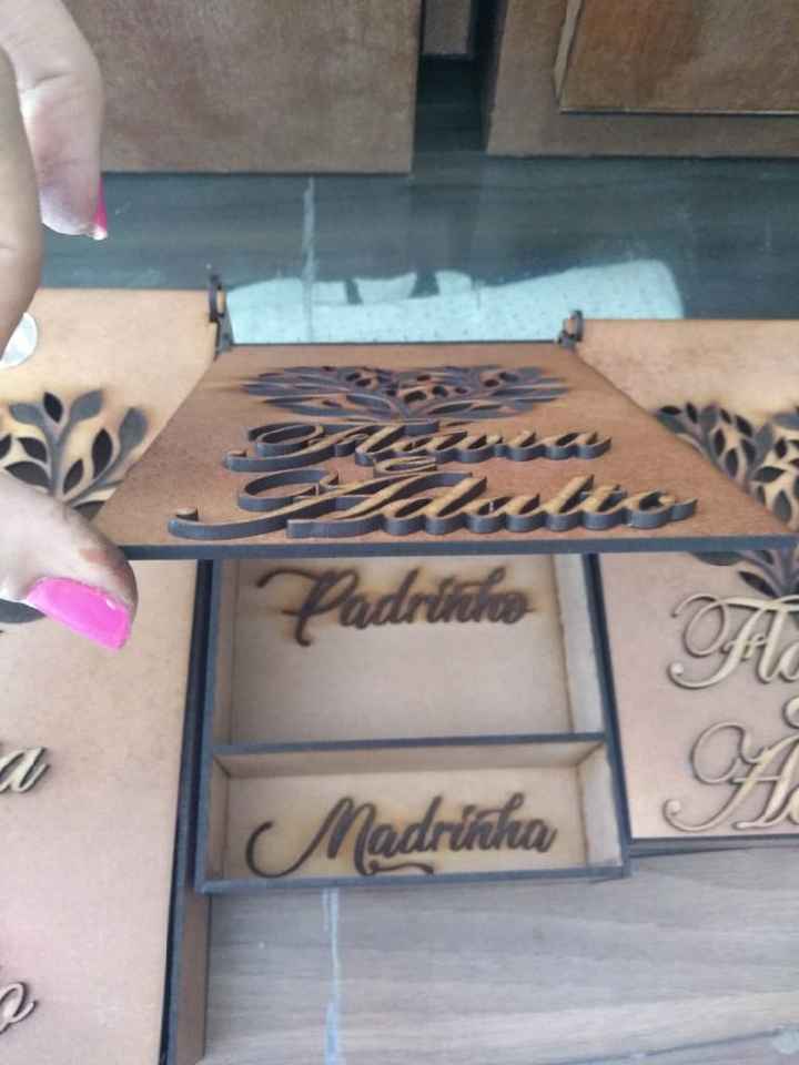 Começando os convites para os padrinhos - 2