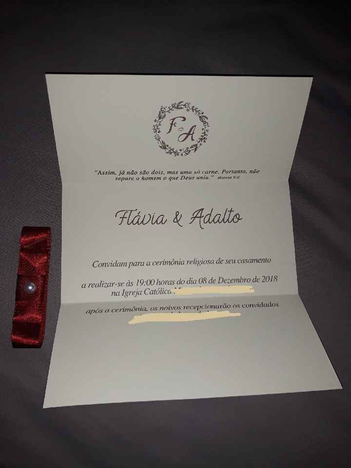 Qual nome vem primeiro no convite de casamento?? - 2