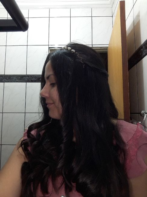 Penteado do noivado - 2