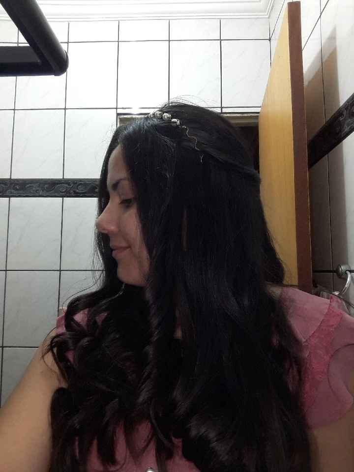 Penteado do noivado - 2