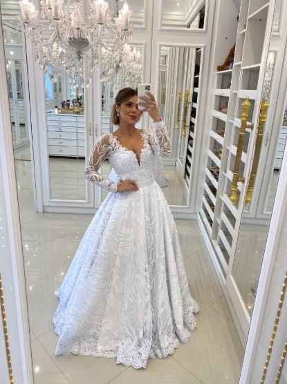 Vestido de noiva online x nunca experimentei um vestido de noiva na vida - 1