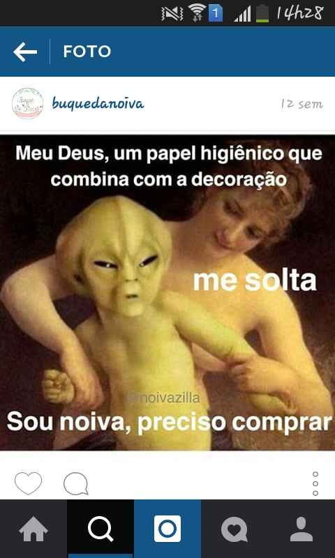 Ficando louca rs - humor de noiva. - 1