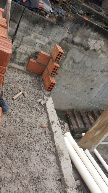 CONSTRUÇÃO DA CASA - COMEÇANDO
