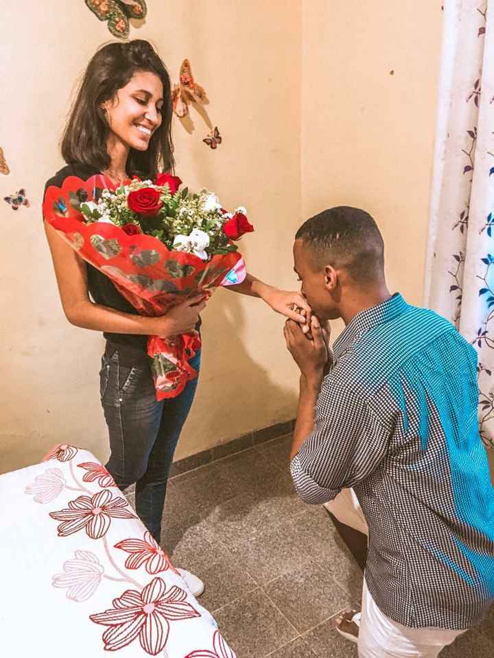 Onde foi o pedido de casamento? - 1