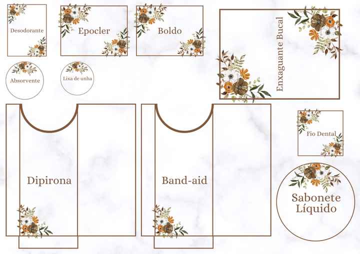 Kit Banheiro Personalizado - 1