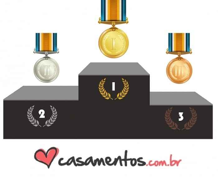 Minha medalha olímpica no casamentos.com.br!