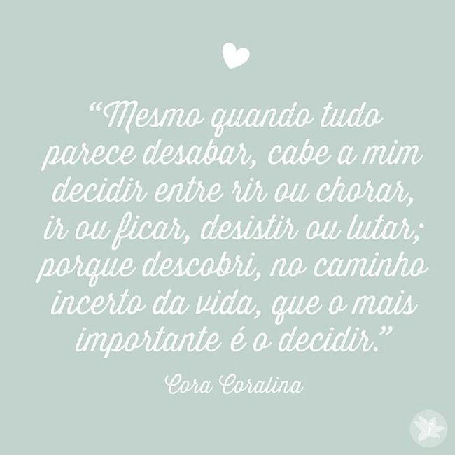 Para refletir novinhas... - 1