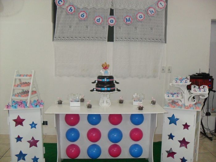 Mesa decorada