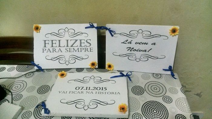 Plaquinha caseiras - 2