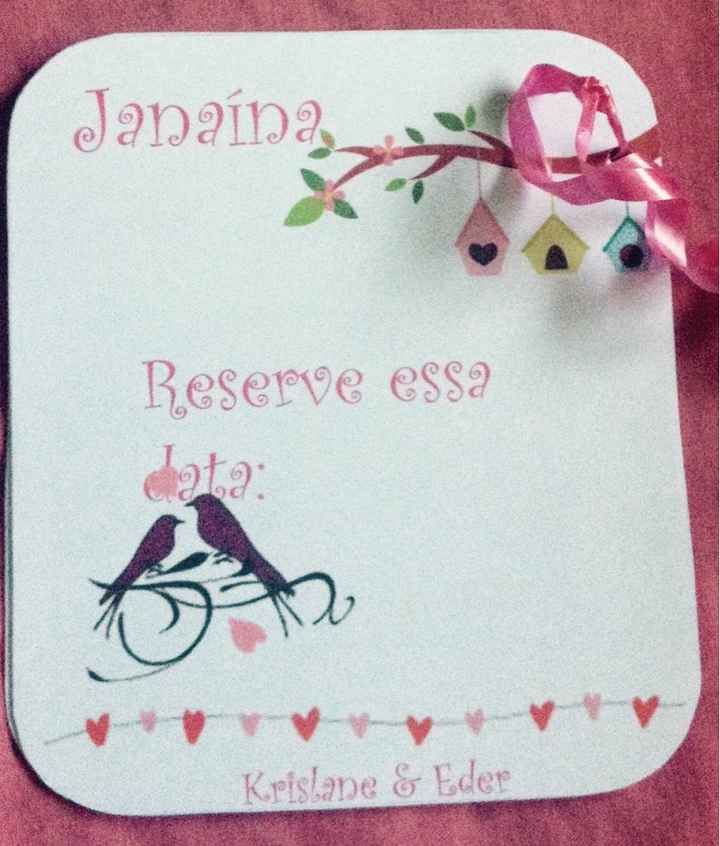 Convite e manual das madrinhas e padrinhos. - 3
