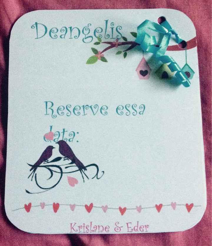 Convite e manual das madrinhas e padrinhos. - 5