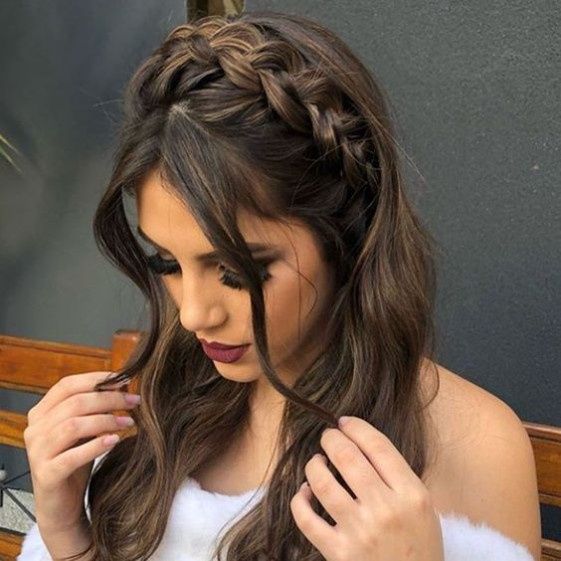 Penteado pre wedding ou casamento