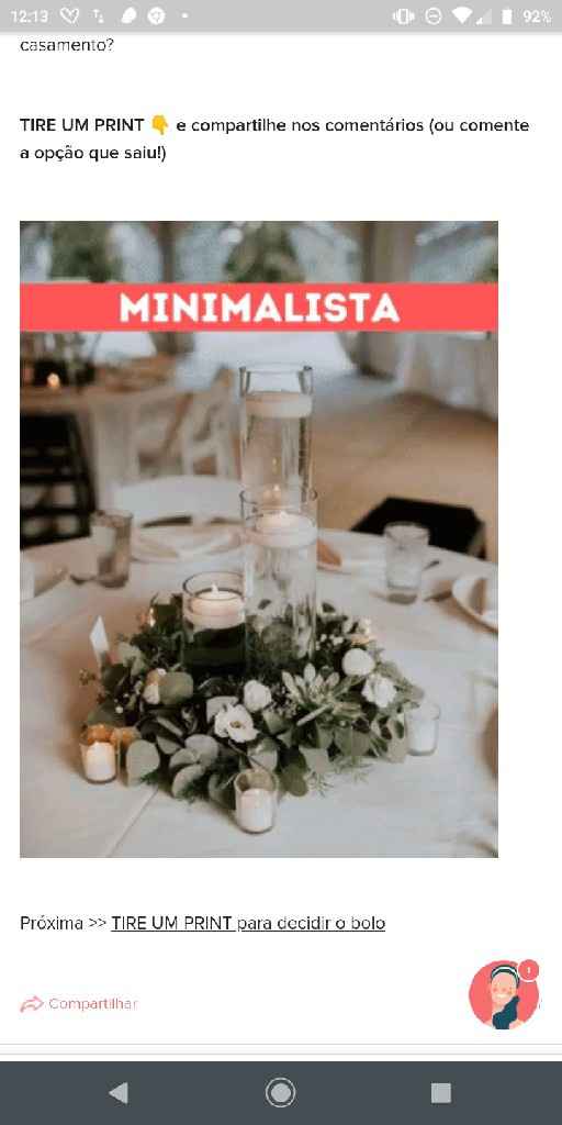 TIRE UM PRINT para decidir o estilo do casamento - 1