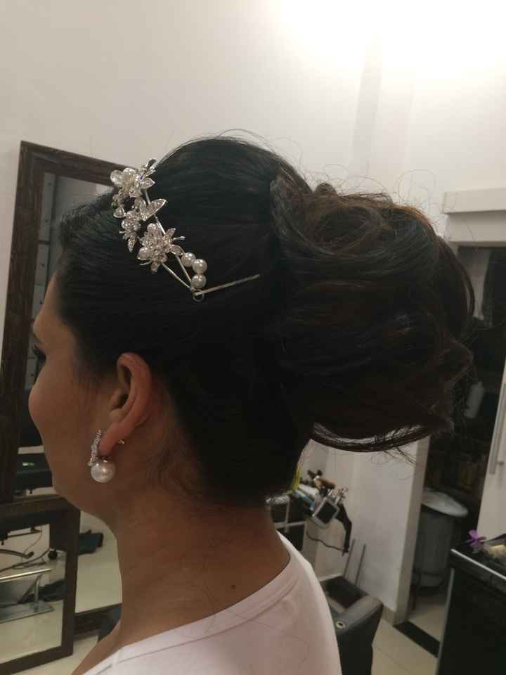 Meu teste de make e penteado  #vemver - 1