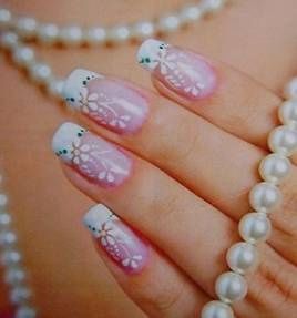 unhas decoradas com strass