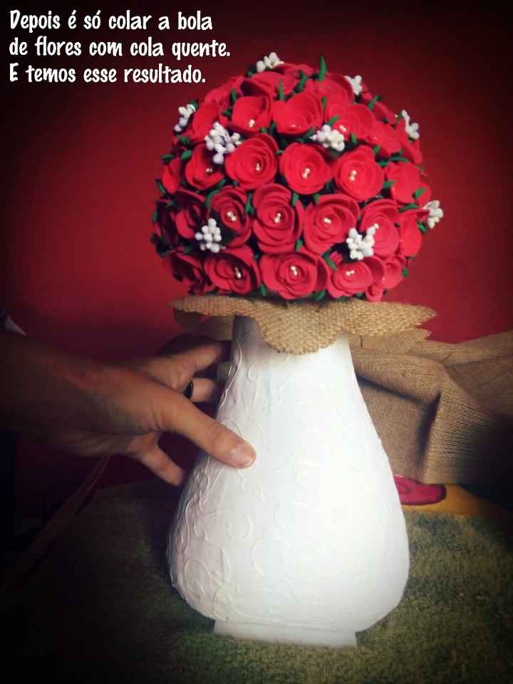 Arranjo de flores para decoração diy - 8