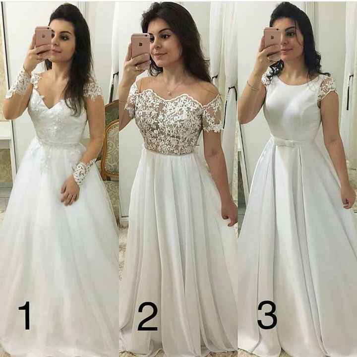 Qual vocês preferem noivinhas? - 1