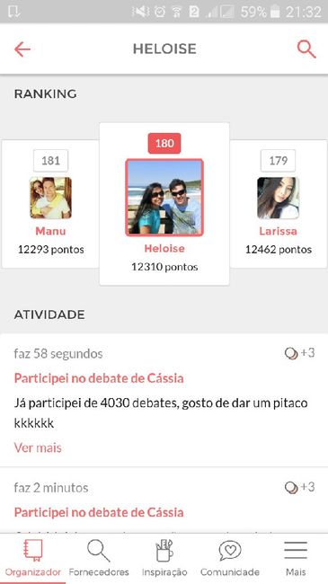 Qual sua posição no ranking? - 1