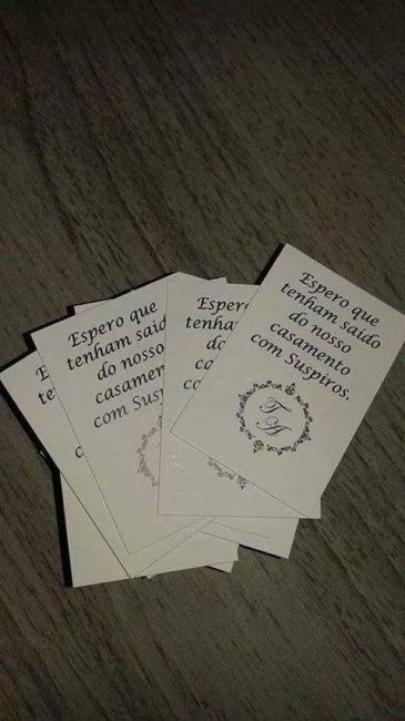 Agradecimento de convidados - 2