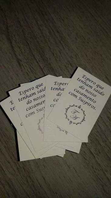 Minha lembrancinha de suspiros #vemver - 1