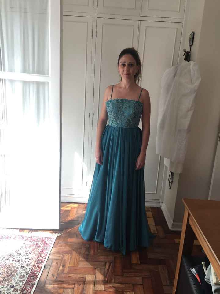 Segundo vestido da madrinha! quase pronto! - 1