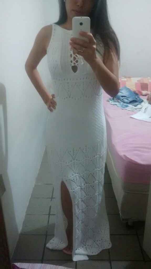 Meu vestido pré wedding - 1