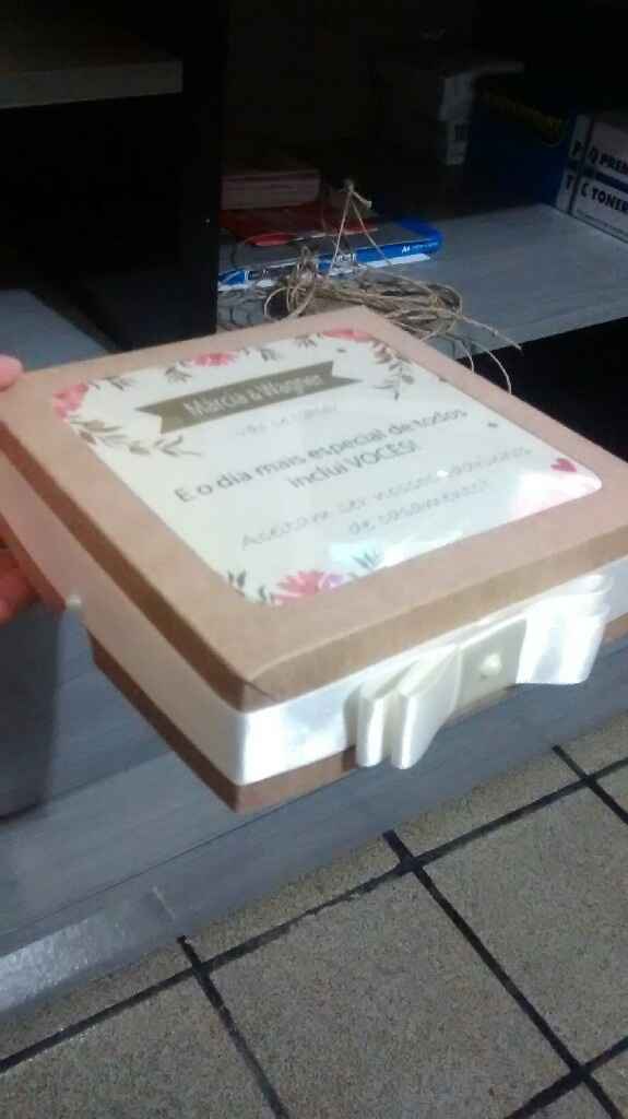 Convite para padrinhos diy - 1