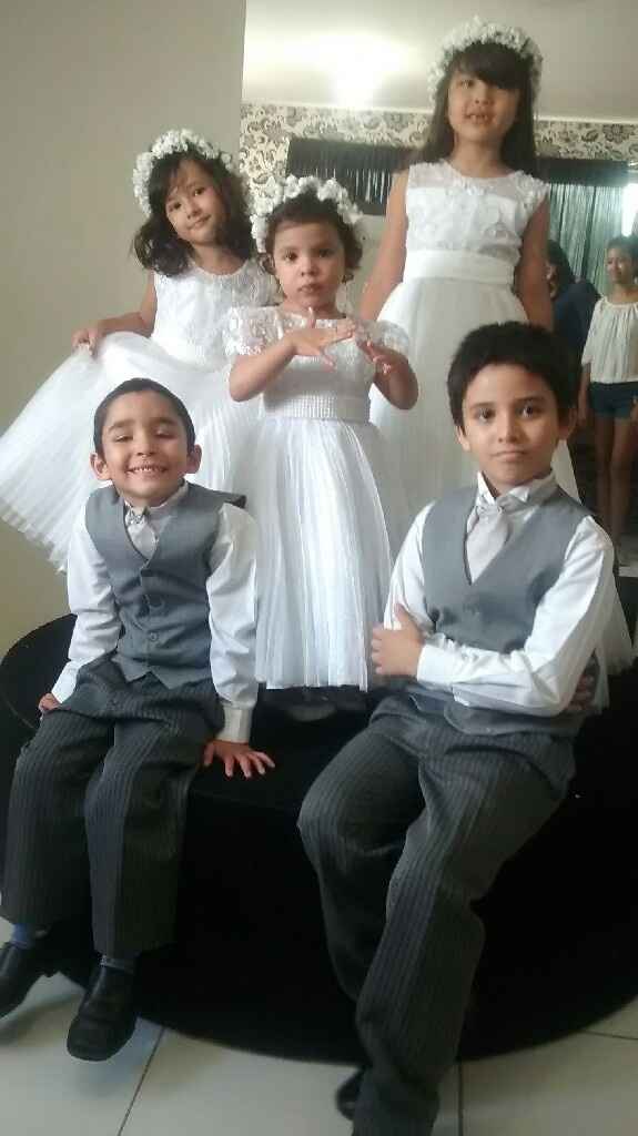 Minhas daminhas e pajens!! - 2