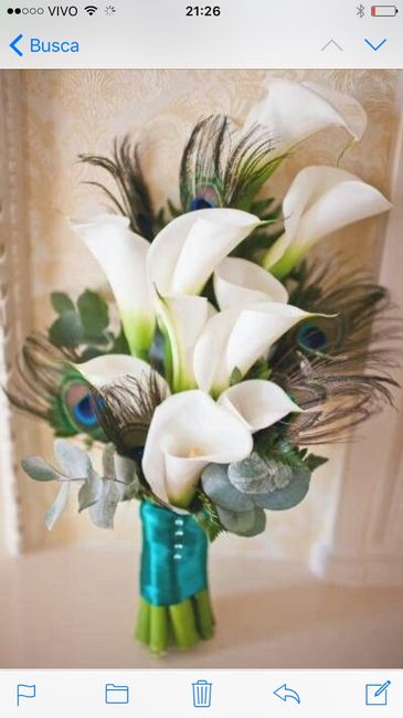 Decor flores com penas artificiais, gostam? - 5