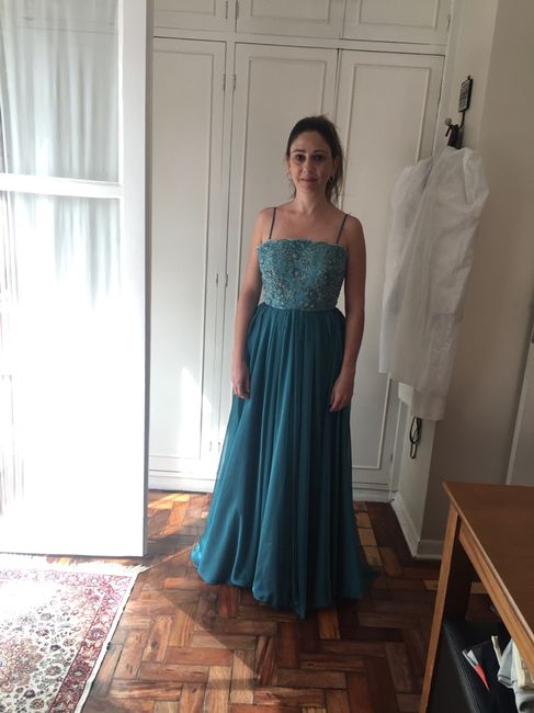 Segundo vestido da madrinha! quase pronto! - 1