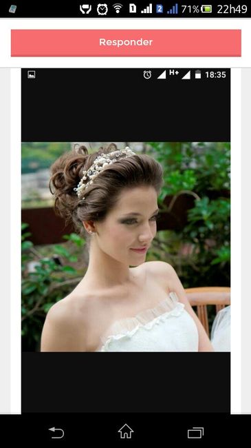 Cabelo noiva coque - 1