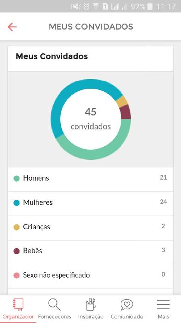 Quais as suas estatísticas? - 1