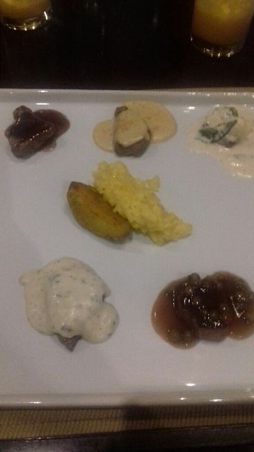 Minha degustação do jantar  (: - 2