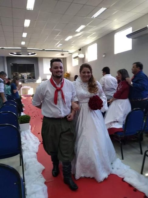 a saída da igreja 1