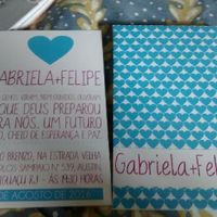 Meu convite de casamento. - 1