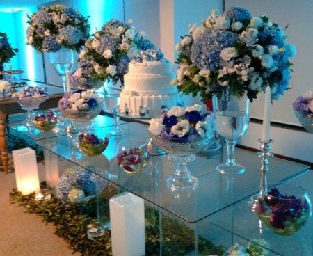 Decoração Azul