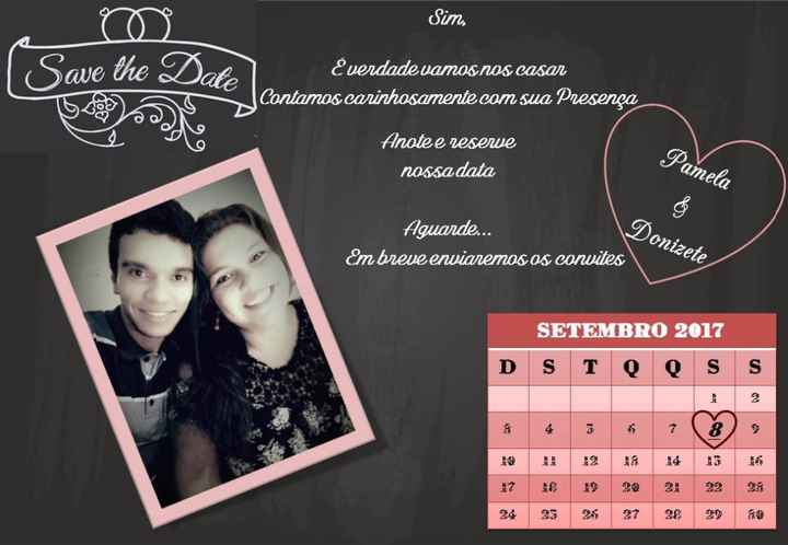 Amando o Save the Date